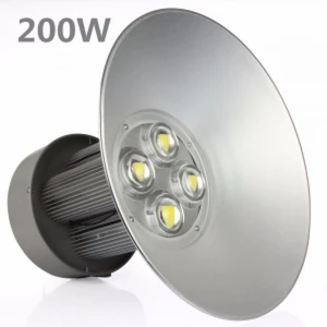 Pramoninis LED šviestuvas 200W 6000K ryški šviesa PF 0,95 High Bay