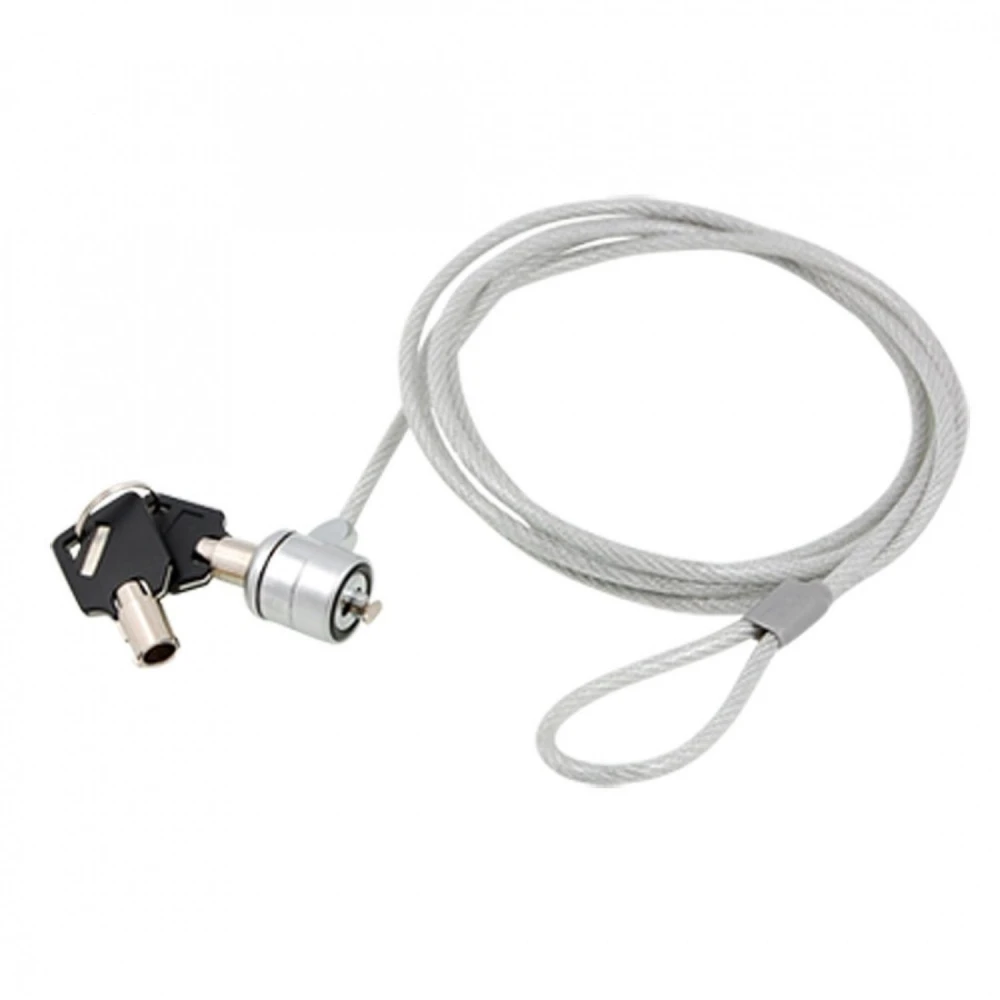 Kensington užraktas su raktu nešiojamam kompiuteriui ir LCD