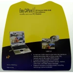 Capturadora Easycap 4 canales USB 2.0 con CD de drivers y programas