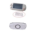 Pilnas baltas PSP korpusas su mygtukais remontui ir personalizavimui