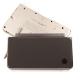 Nintendo DSi XL dėklas rudas – pilnas komplektas su mygtukais ir varžtais