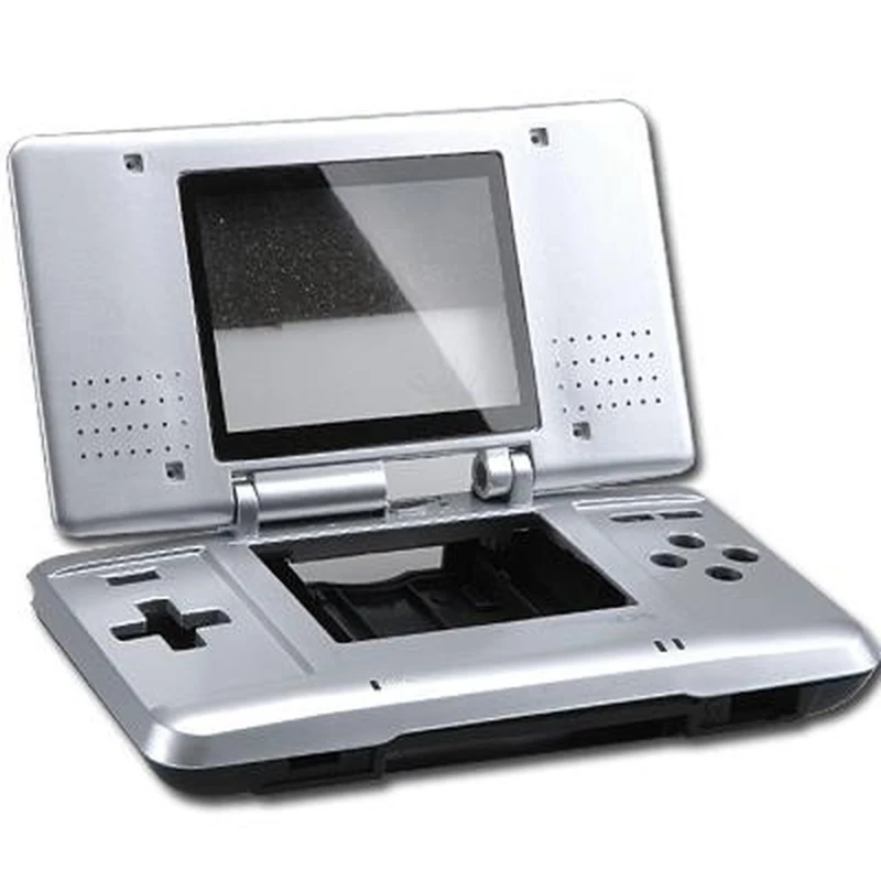 Nintendo DS sidabrinis korpusas remontui ir priežiūrai