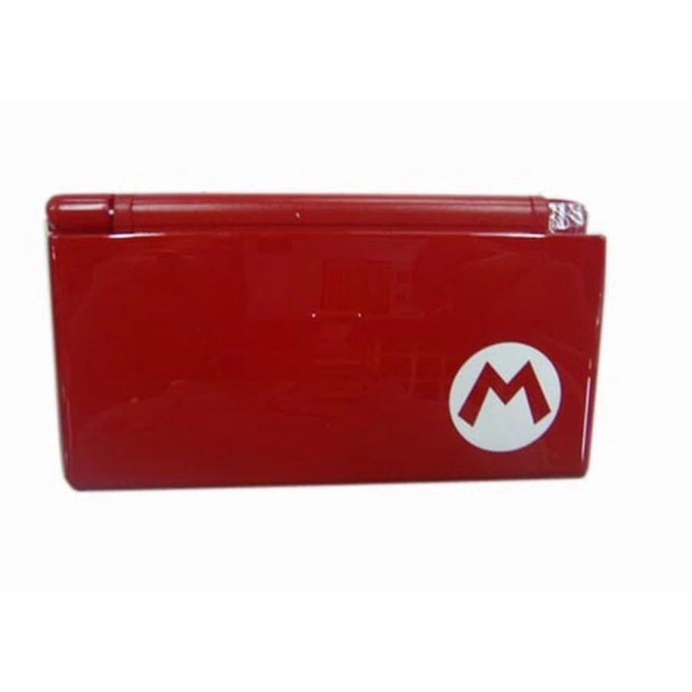 Nintendo DS Lite raudonas „M“ korpusas su mygtukais ir varžtais