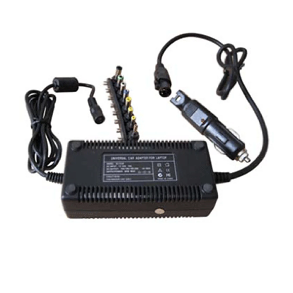 Universalus automobilinis nešiojamų kompiuterių įkroviklis 100W