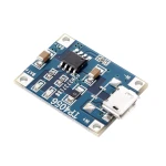 TP4056 micro USB ličio baterijų įkroviklis 5V 1A Arduino projektams