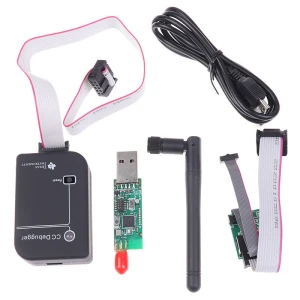 CC Debugger Zigbee CC2531 programuotojas protokolo simuliacijai ir analizei