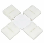 LED jungtis Forma-X 10mm 4Pin 5050 RGB juostai