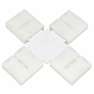 LED jungtis Forma-X 10mm 4Pin 5050 RGB juostai