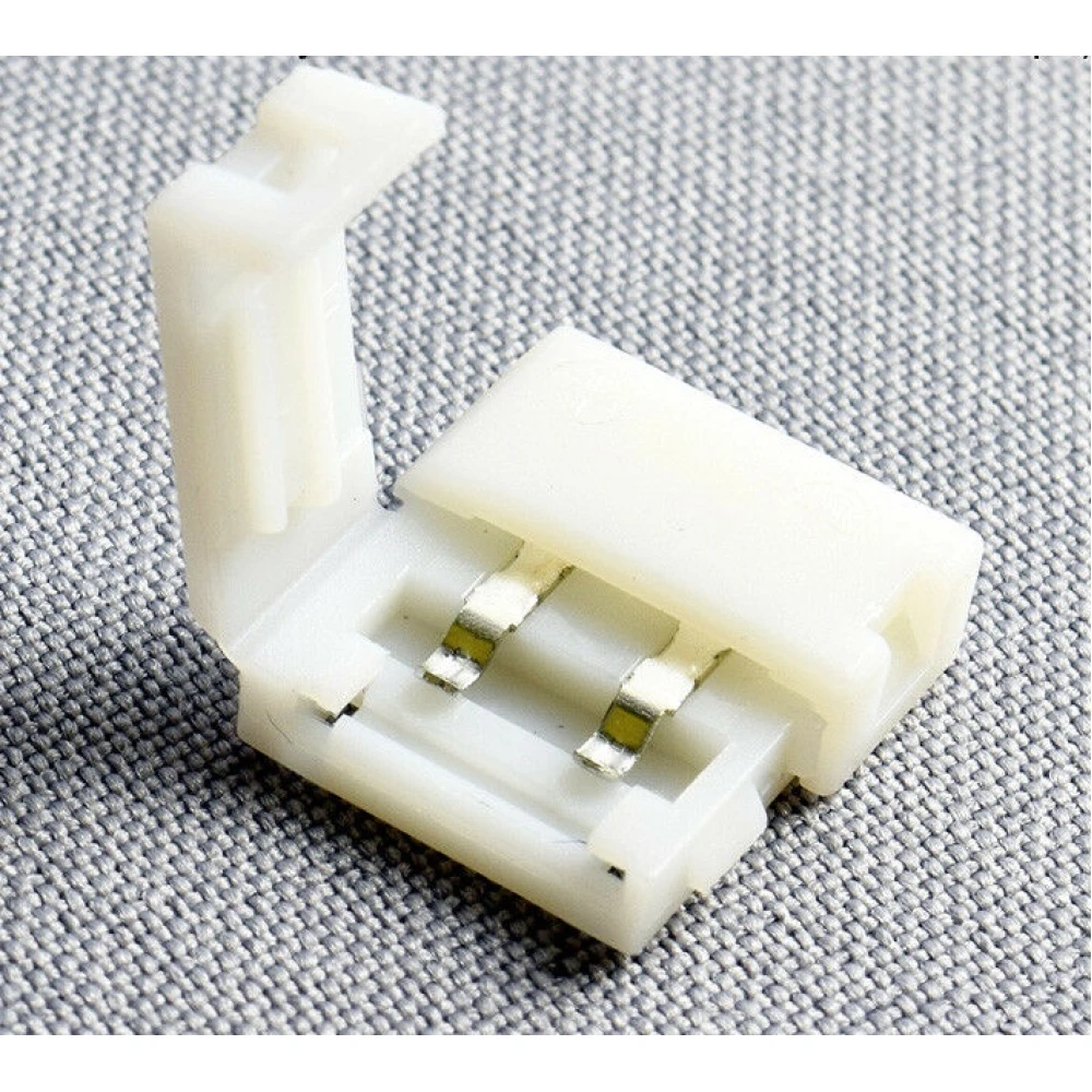 LED jungtis 2 Pin 10mm 5050 LED juostoms