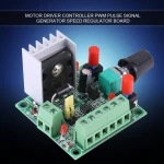 Placa del controlador de motor PWM generador paso a paso con jumper de configuración