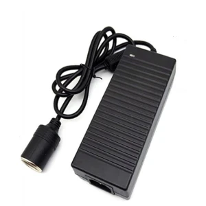 220V į 12V 10A keitiklis automobiliui su cigarečių žiebtuvėlio lizdu TSX TOOL