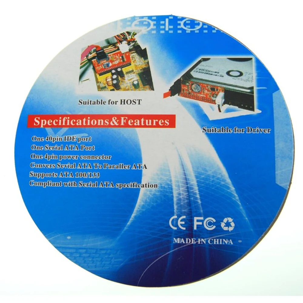 Adaptador satkit para conectar discos duros IDE y SATA