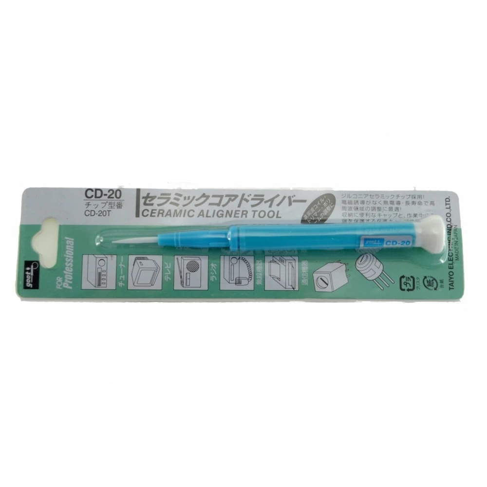 Keraminis reguliavimo atsuktuvas GOOT CD-20 1,8mmx0,4mm