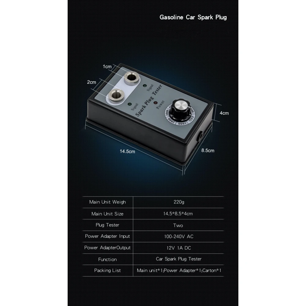 Dvigalų žvakių testeris automobiliui - TSX TOOL