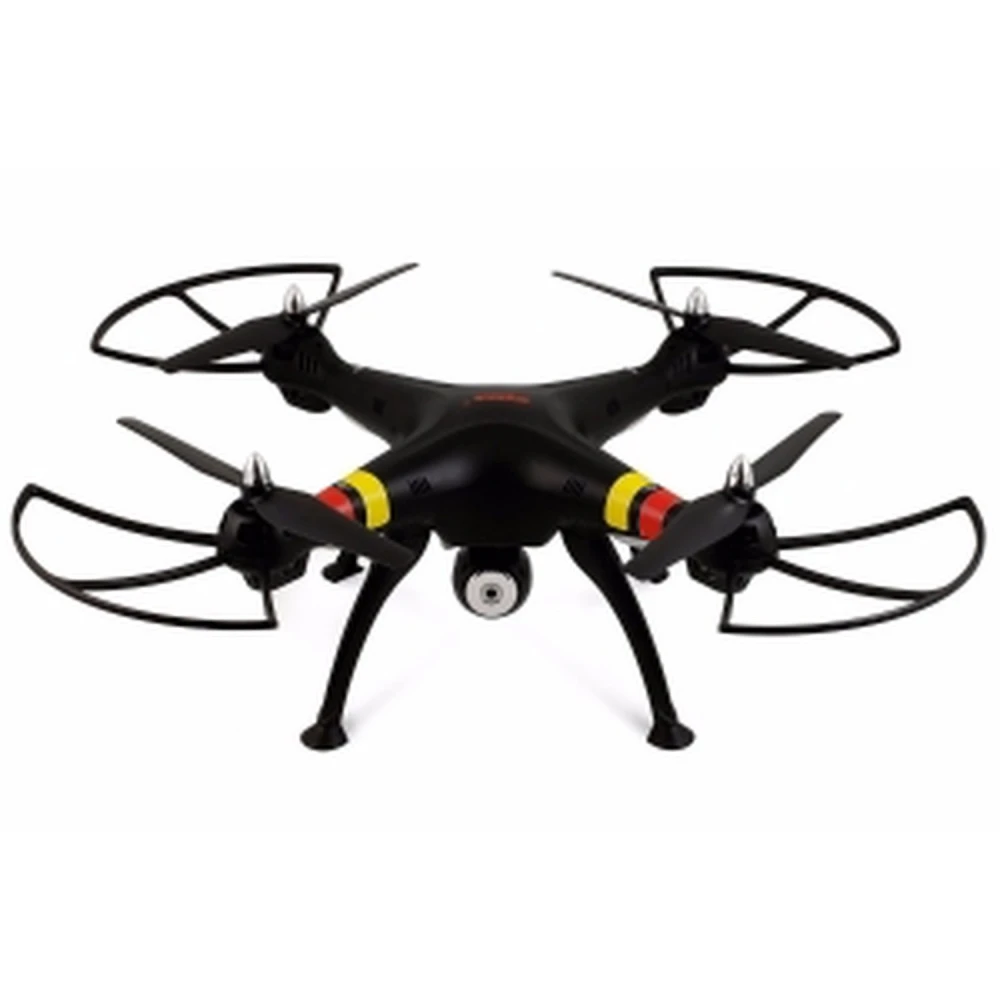 Syma X8W dronas su HD kamera ir Wi‑Fi - juodas 2.4GHz 4CH 6Axis Gyro