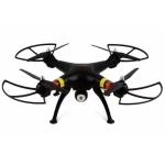 Syma X8W dronas su HD kamera ir Wi‑Fi - juodas 2.4GHz 4CH 6Axis Gyro