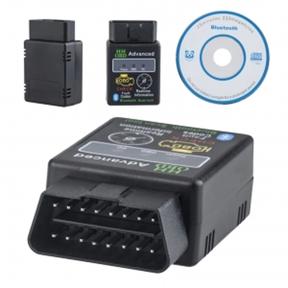 Elm327 V2.1 HH OBD2 Bluetooth: automobilio diagnostikos įrankis Satkit