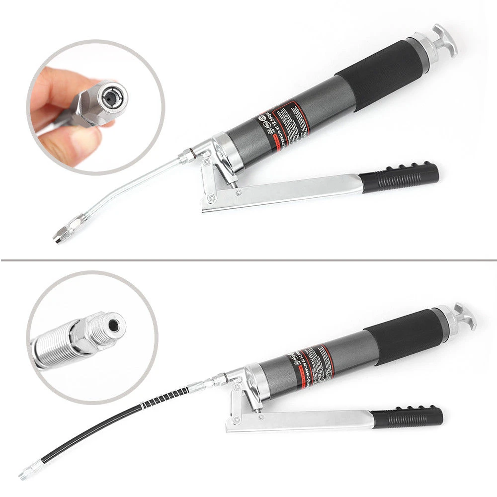 Rankinė tepimo pompa 600ml su tepimo pompa ir aukšto slėgio žarna