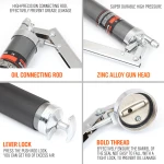 Rankinė tepimo pompa 600ml su tepimo pompa ir aukšto slėgio žarna