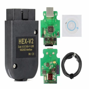 Diagnostikos Skaitytuvas HEX-V2 VCDS V25.3 ATMEGA162 Suderinamas VW Audi Seat Skoda 1996-2017