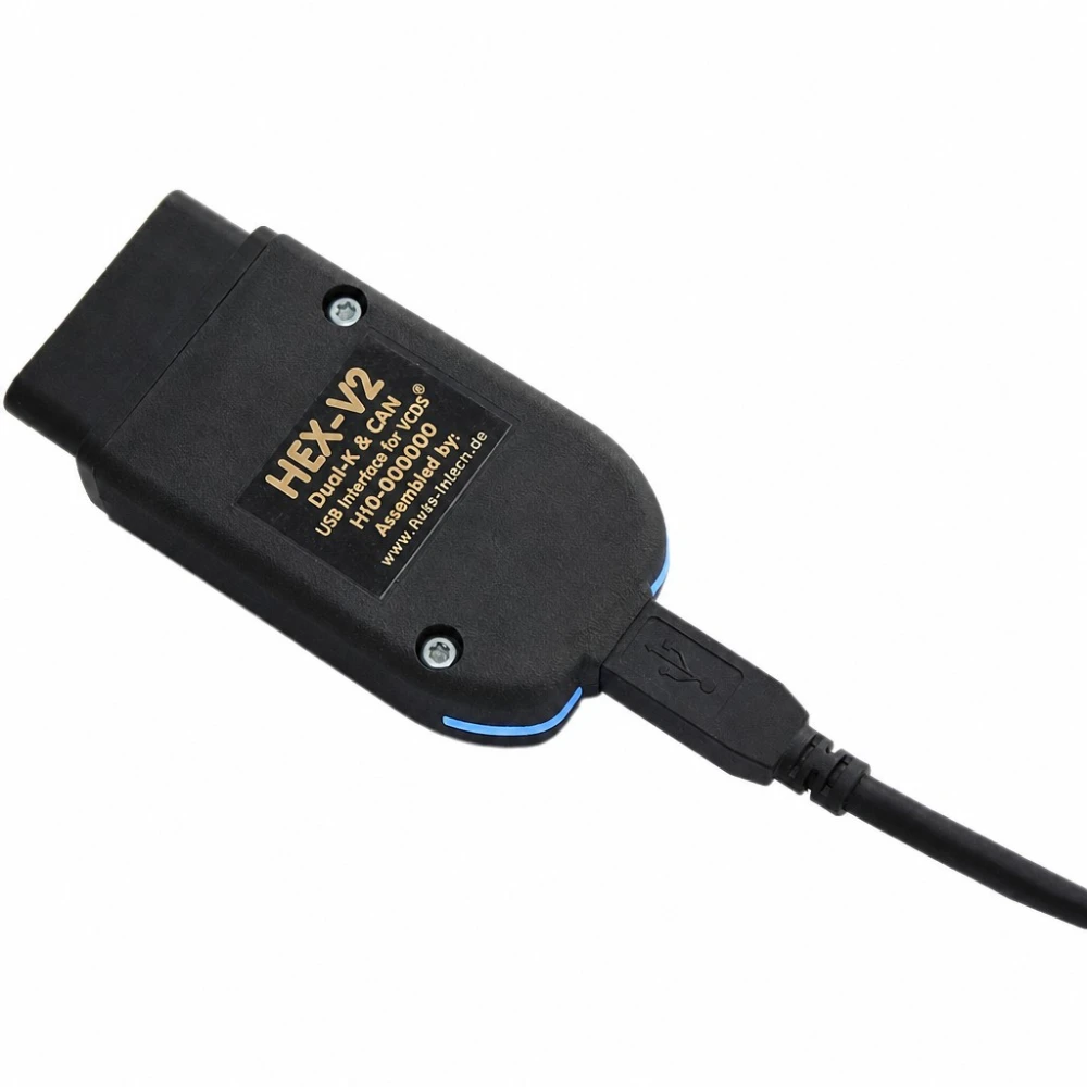 Diagnostikos Skaitytuvas HEX-V2 VCDS V25.3 ATMEGA162 Suderinamas VW Audi Seat Skoda 1996-2017