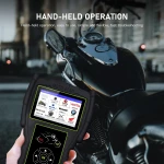 JDiag M100 Pro motociklo diagnostikos skeneris OBD KTM Honda Yamaha Kawasaki BMW remontui