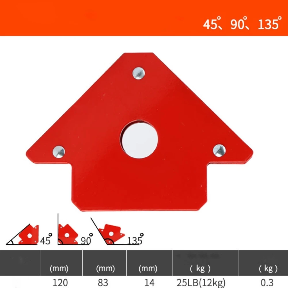 Magnetinis suvirinimo kampas 120 mm su stipriu magnetu