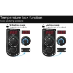 Mlink S1 60W skaitmeninė litavimo stotelė su LED ekranu ir temperatūros fiksavimu