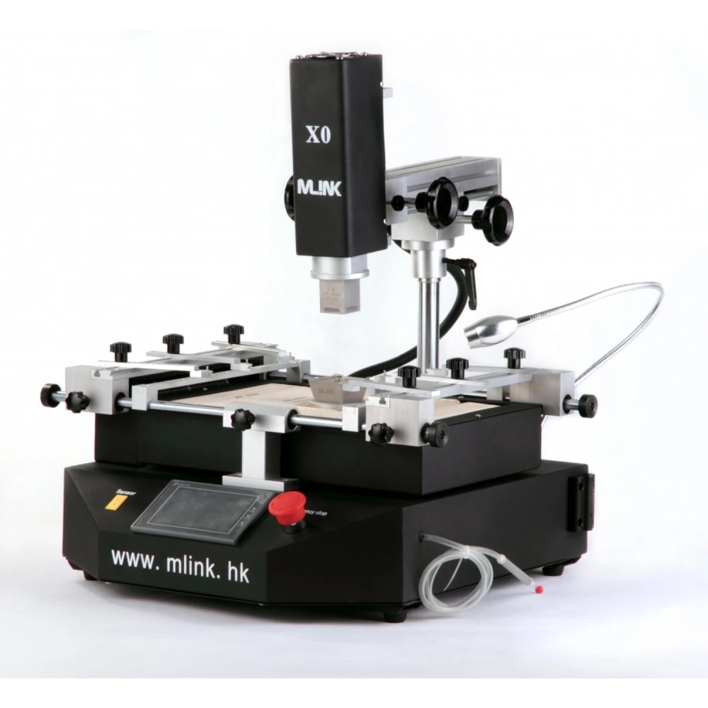 BGA reballing stotis Mlink X0 su pažangiu temperatūros valdymu