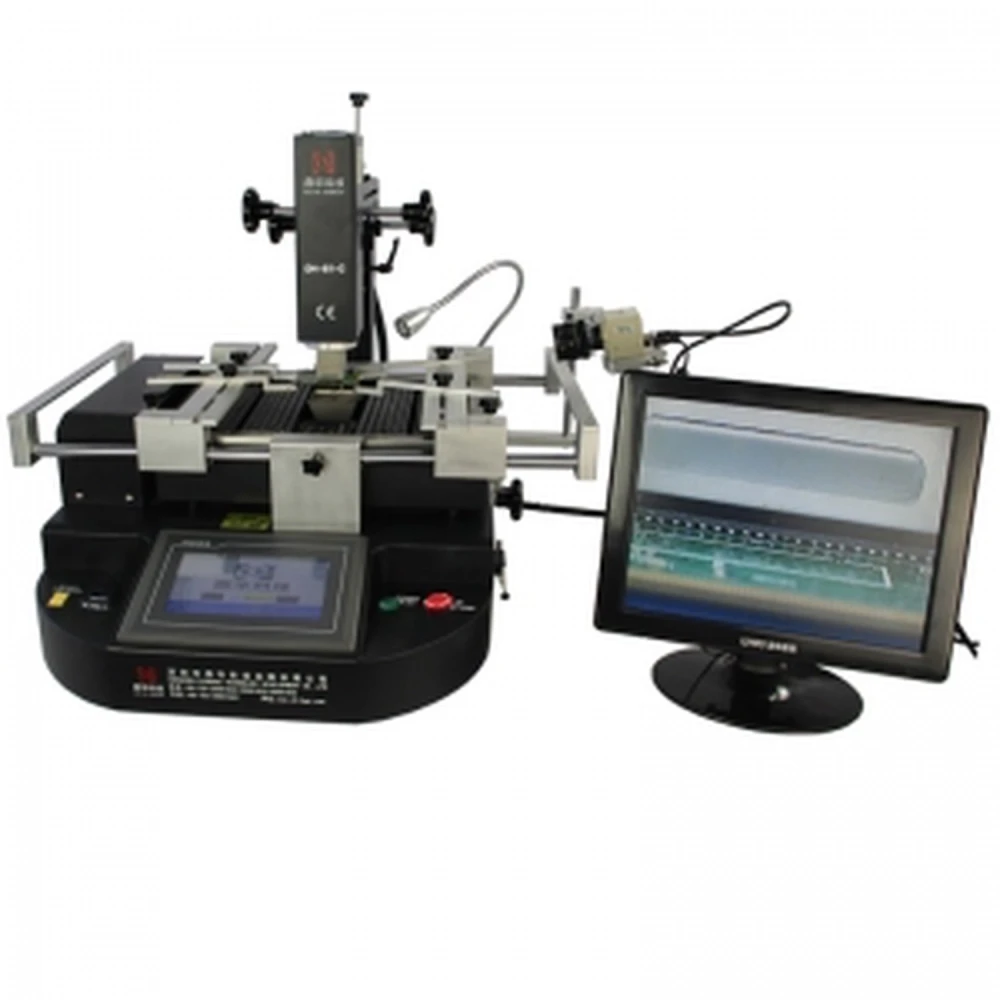 Dinghua DH-B1-C reballing stotis su jutikliniu valdymu ir trimis nepriklausomais kaitintuvais