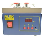 Estación separador pantallas LCD Mlink LCD0 con pantalla iPhone en proceso de reparación