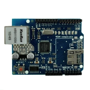 Ethernet Shield W5100, suderinamas su Arduino, projektams su Arduino UNO ir MEGA