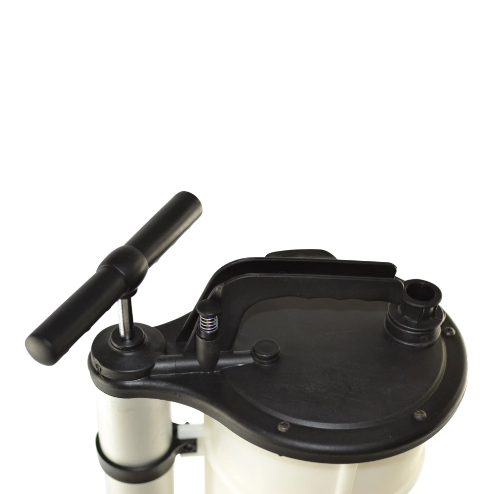 Extractor manual de aceite 9 litros TSX TOOL en caja con etiquetas de marca