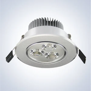 LED downlight šviestuvas 3W 6500K ryškiai šviesai