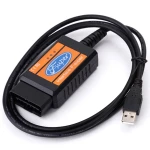 Herramienta de escaneo USB Ford F Super conectada a PC