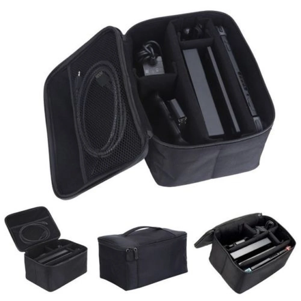 Nintendo Switch nešiojimo dėklas su vieta konsolei ir priedams