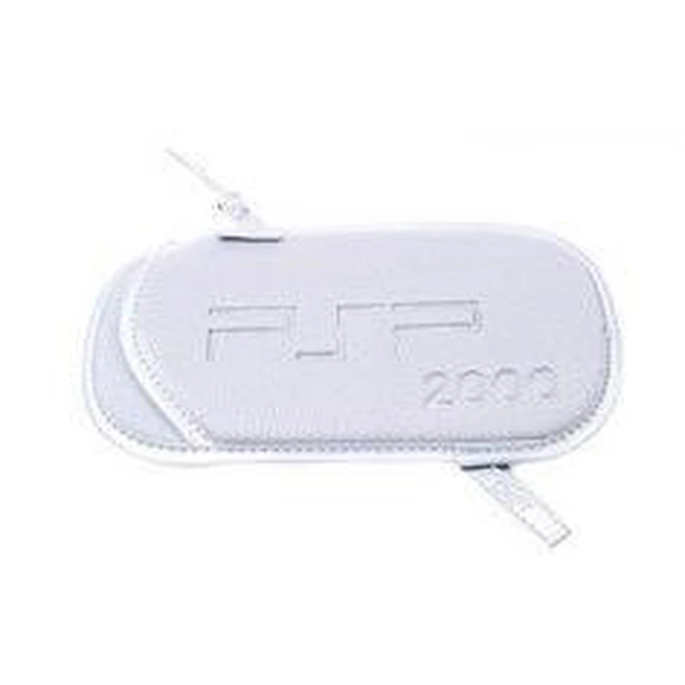 Balta PSP Slim dėklas su dirželiu PSP 2000 ir PSP 3000