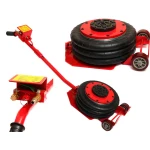 3 tonų pneumatinis keltuvas su triguba oro pagalve automobiliams