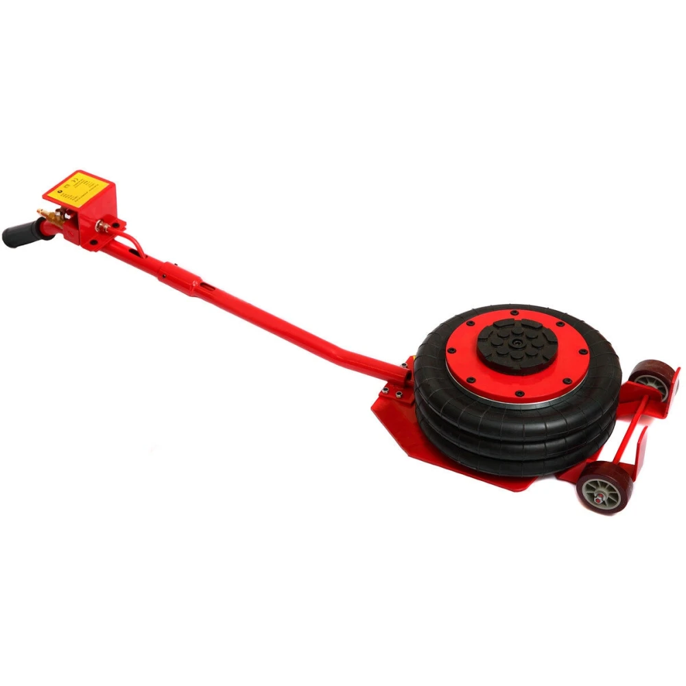 3 tonų pneumatinis keltuvas su triguba oro pagalve automobiliams