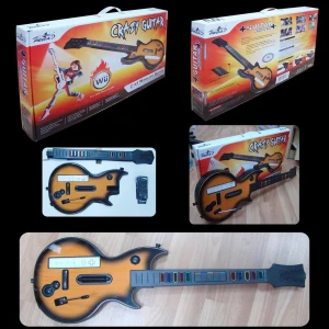 Belaidė Wii Crazy Guitar gitara muzikiniams žaidimams