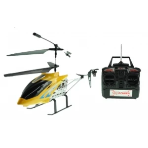 RC sraigtasparnis DH8001 raudonas 48 cm su 3,5 kanalais ir giroskopu
