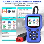 BMW Creator C420 OBD2 diagnostikos įrankis BMW ir Mini