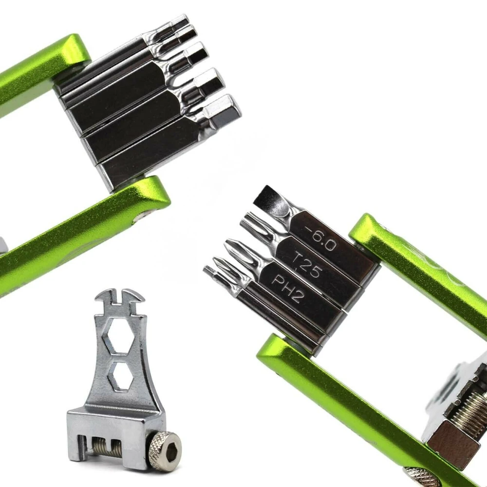 11-in-1 daugiafunkcis įrankis JM-PJ1001 dviračiui ir motociklui