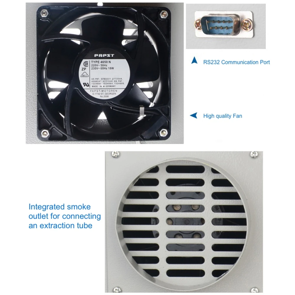 INSA M962D infraraudonųjų spindulių reflow krosnis su automatiniu valdymu