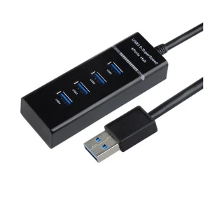 satkit USB 3.0 šakotuvas su 4 prievadais, jungikliu ir dideliu greičiu PC ir Mac