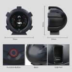 Autool X95 daugiafunkcis inklinometras su GPS