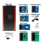 Iprog Pro automobilių raktų programatorius iki 2019 m. su IMMO ir ridos korekcija