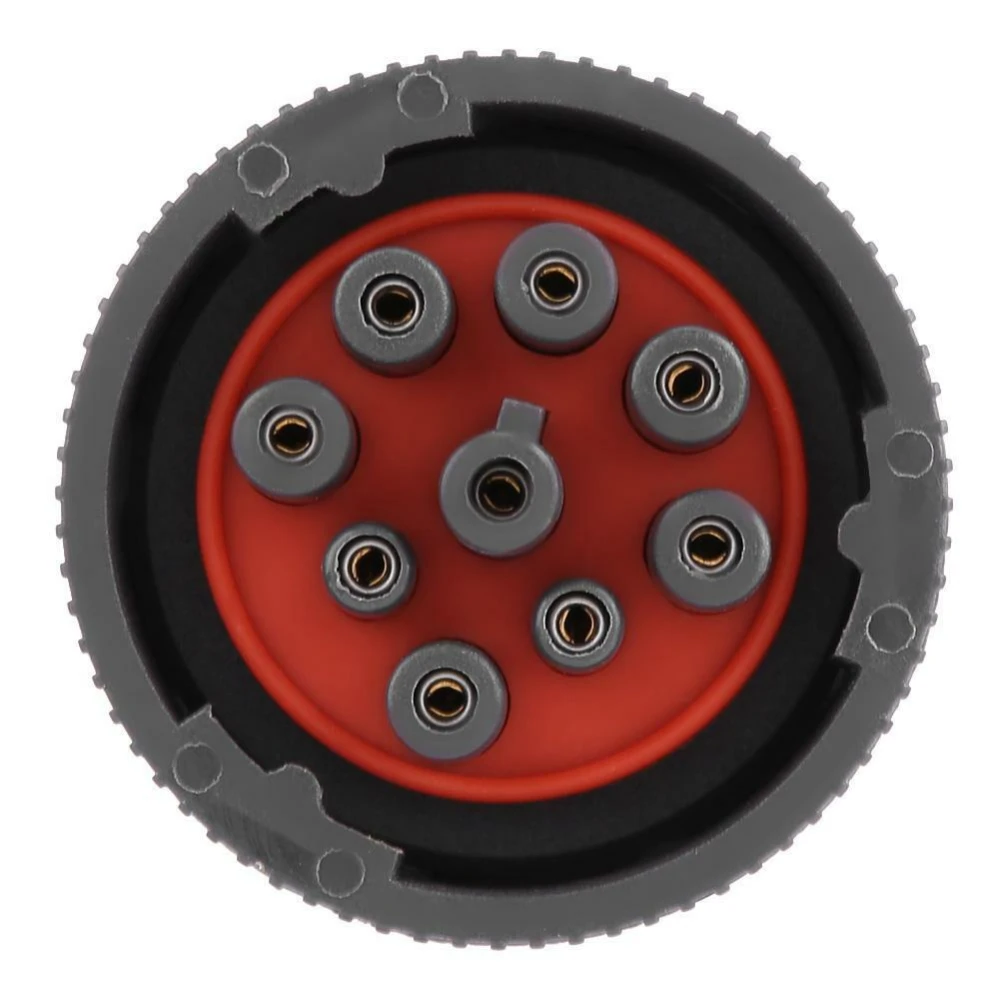 Conector plano de 4,2 cm del cable adaptador J1939 a OBD2