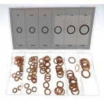 110 varinių tarpinių rinkinys įvairių dydžių remontui ir automobiliams