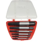 6 dalių profesionalių nulūžusių varžtų ištraukiklių rinkinys TSX TOOL
